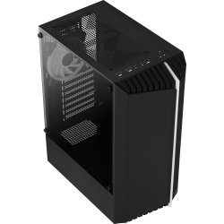 AeroCool PGS V Series Bionic Trn ATX Ingen strmforsyning Sort