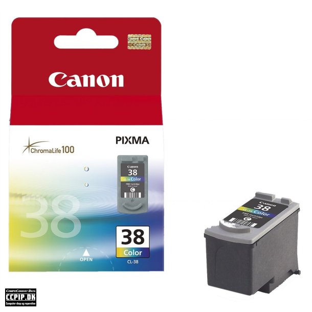 Canon CL 38 Farve (cyan, magenta, gul) 205 sider