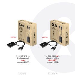 Club 3D DisplayPort / DVI adapter 60cm