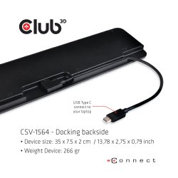 Club3D Dockingstation