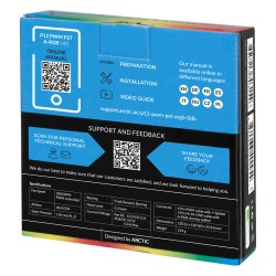 ARCTIC P12 PWM PST A-RGB 0dB Indsats med blser