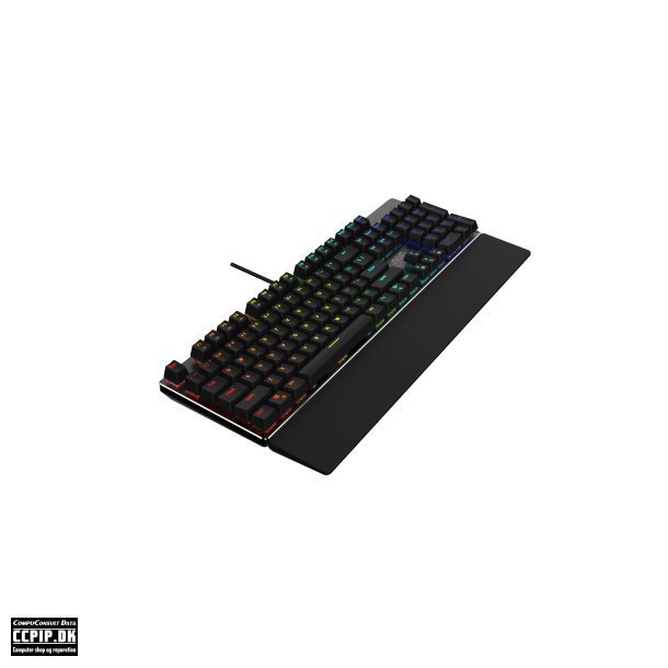 AOC Gaming Keyboard GK500 RGB LED light, QWERTY, Black, Wired, USB, OUTEMU Red Switch