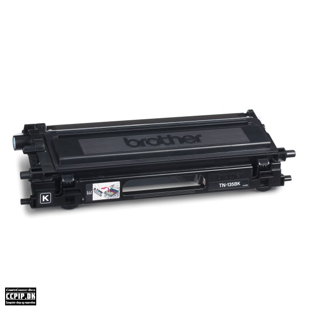 Brother TN 135BK Sort 5000 sider
