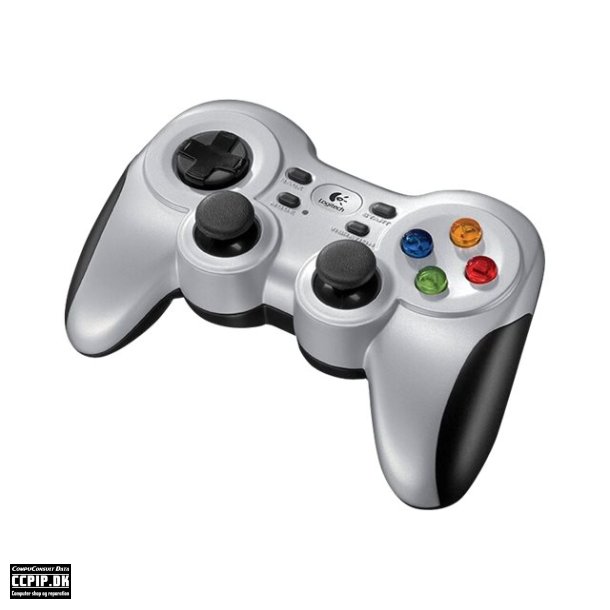Logitech Wireless Gamepad F710 Gamepad PC Sort Hvid