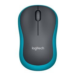 Logitech M185 Optisk Trdls Bl