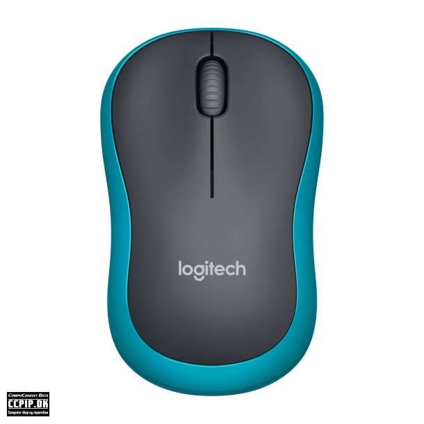 Logitech M185 Optisk Trdls Bl