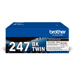 Brother TN 247BK TWIN Sort 3000 sider