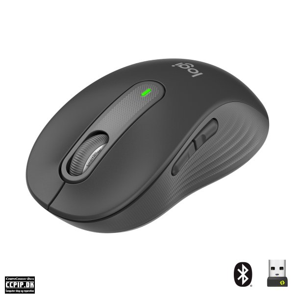 Logitech Signature M650 Optisk Trdls Sort Gr