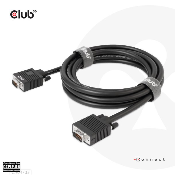 Club 3D VGA-kabel 3m