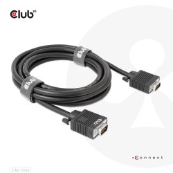 Club 3D VGA-kabel 3m