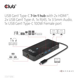 Club 3D CSV-1595 Dockingstation