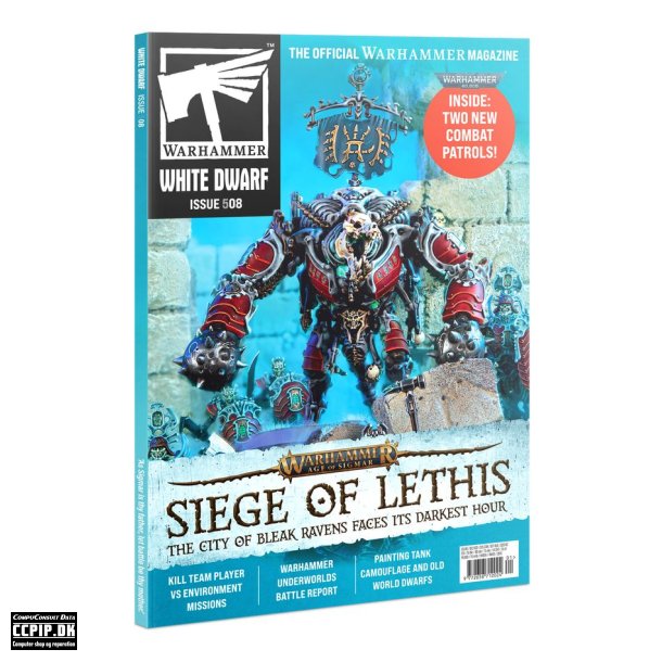 WARHAMMER ENGELSK MNEDSMAGASIN - WHITE DWARF 508 JAN-25 (ENGLISH) 