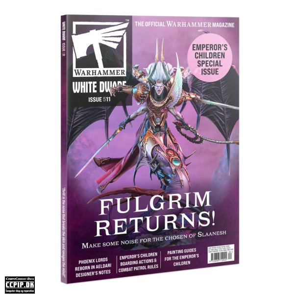 WARHAMMER ENGELSK MNEDSMAGASIN - WHITE DWARF 511 APRIL-25 (ENGLISH) 