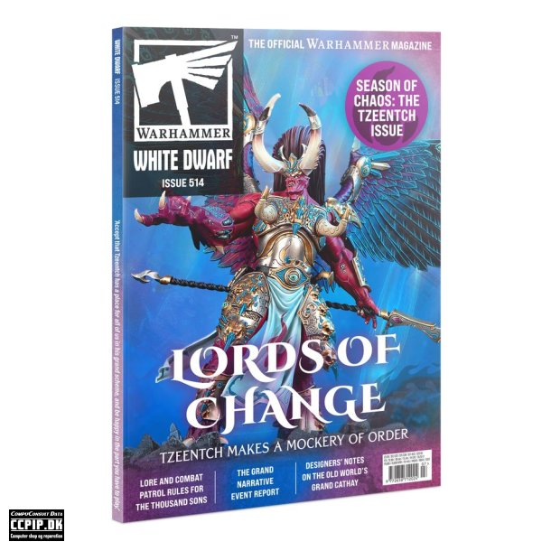 WARHAMMER ENGELSK MNEDSMAGASIN - WHITE DWARF 514 JULI-25 (ENGLISH) 