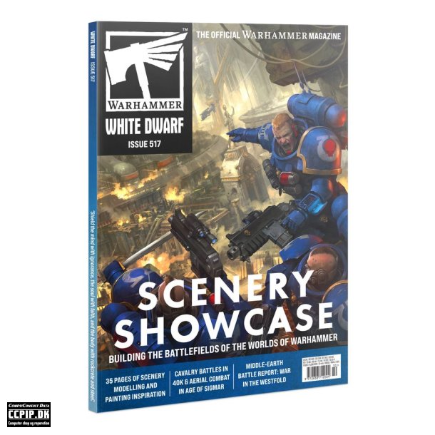 WARHAMMER ENGELSK MNEDSMAGASIN - WHITE DWARF 517 OCTOBER-25 (ENGLISH) 