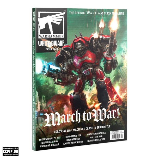 WARHAMMER ENGELSK M�NEDSMAGASIN - WHITE DWARF 523 APRIL-26 (ENGLISH) 