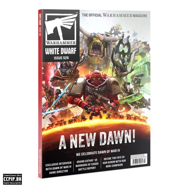 WARHAMMER ENGELSK M�NEDSMAGASIN - WHITE DWARF 526 JULI-26 (ENGLISH) 