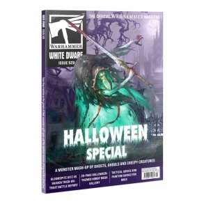WARHAMMER ENGELSK M�NEDSMAGASIN - WHITE DWARF 529 OKTOBER-26 (ENGLISH) 