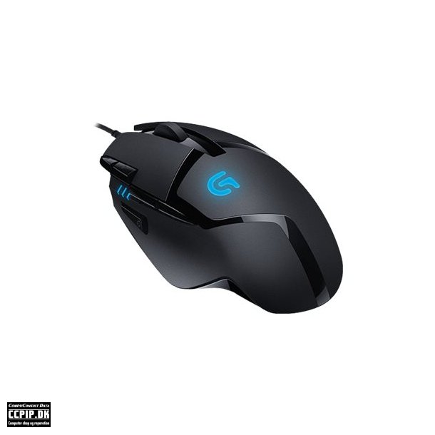 Logitech Hyperion Fury G402 Kabling Sort