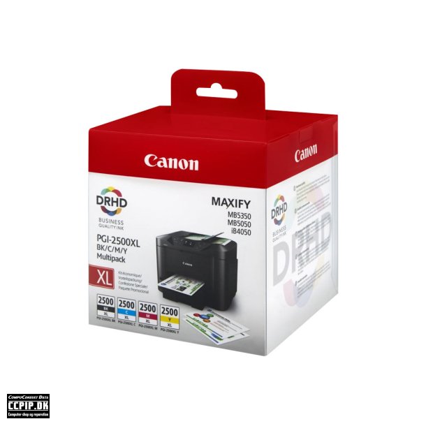 Canon PGI 2500XL /BK Sort Gul Cyan Magenta