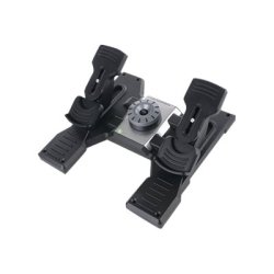 Logitech Flight Rudder Pedals Pedaler PC