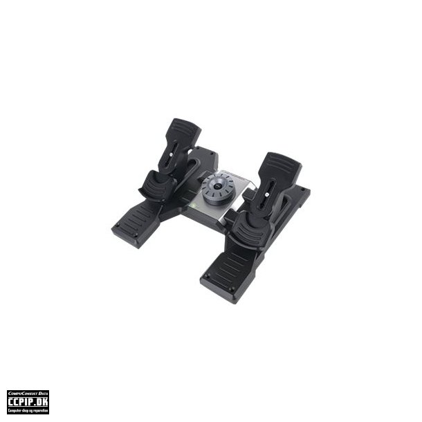 Logitech Flight Rudder Pedals Pedaler PC