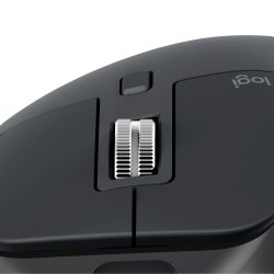 Logitech Master Series MX MASTER 3S Optisk Trdls Sort