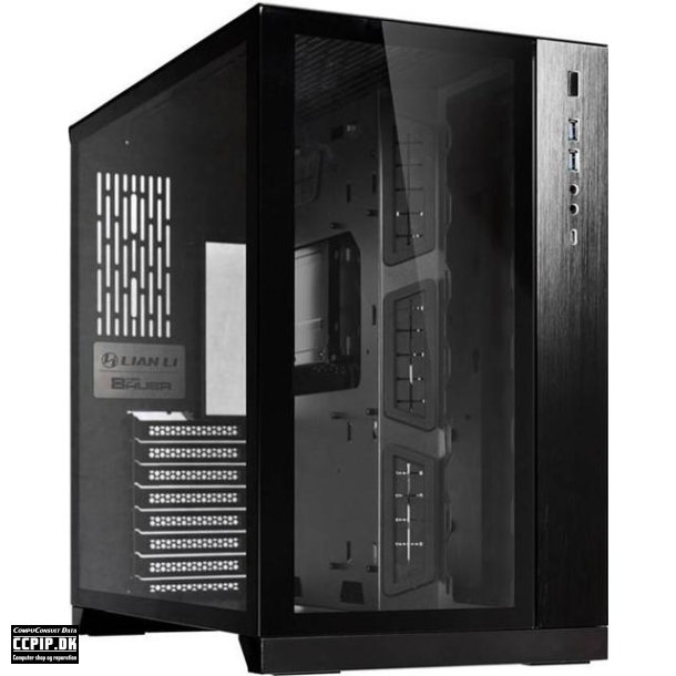 Lian Li PC-O11 Dynamic Trn Udvidet ATX Ingen strmforsyning Sort