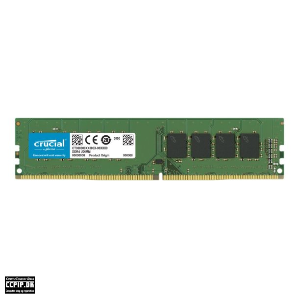 Crucial DDR4  4GB 2666MHz CL19  Ikke-ECC