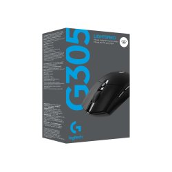 Logitech G305 Optisk Trdls Sort