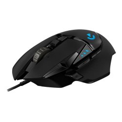 Logitech Gaming Mouse G502 (Hero) Optisk Kabling Sort