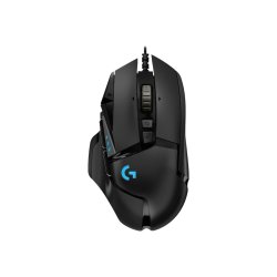 Logitech Gaming Mouse G502 (Hero) Optisk Kabling Sort