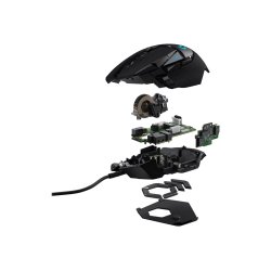 Logitech Gaming Mouse G502 (Hero) Optisk Kabling Sort