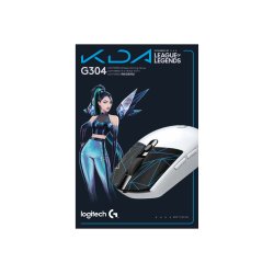 Logitech G305 Optisk Trdls Hvid