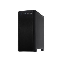 Inter-Tech H-606 Trn Micro-ATX Ingen strmforsyning Sort