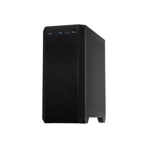 Inter-Tech H-606 Trn Micro-ATX Ingen strmforsyning Sort