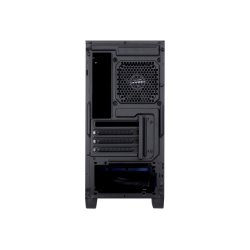 Inter-Tech H-606 Trn Micro-ATX Ingen strmforsyning Sort