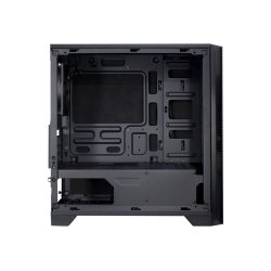 Inter-Tech H-606 Trn Micro-ATX Ingen strmforsyning Sort
