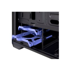 Inter-Tech H-606 Trn Micro-ATX Ingen strmforsyning Sort