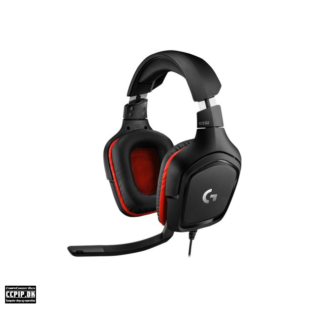 Logitech Gaming Headset G332 Kabling Headset Sort Rd