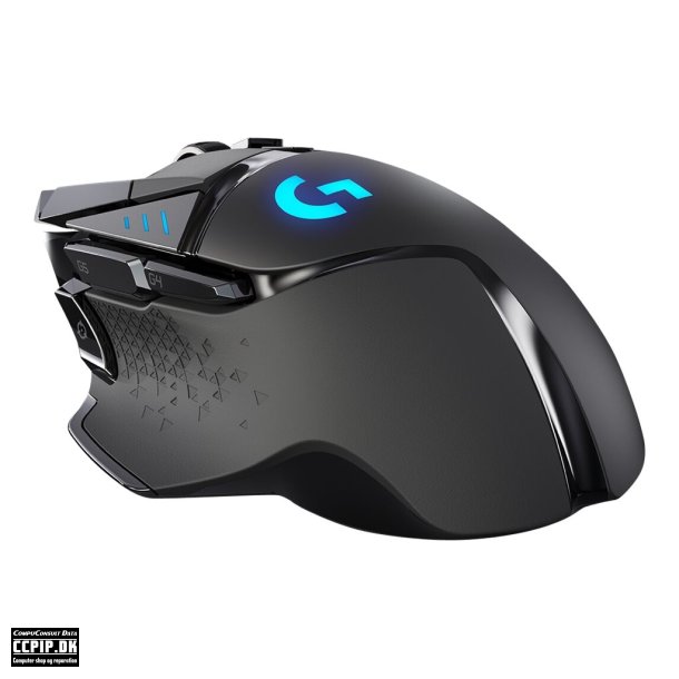 Logitech Gaming Mouse G502 LIGHTSPEED Optisk Trdls Kabling Sort