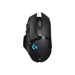 Logitech Gaming Mouse G502 LIGHTSPEED Optisk Trdls Kabling Sort