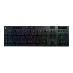 Logitech G915 LIGHTSPEED Wireless RGB Mechanical Gaming  - GL Tactile Tastatur Mekanisk RGB/16,8 millioner farver Trdls Nordisk