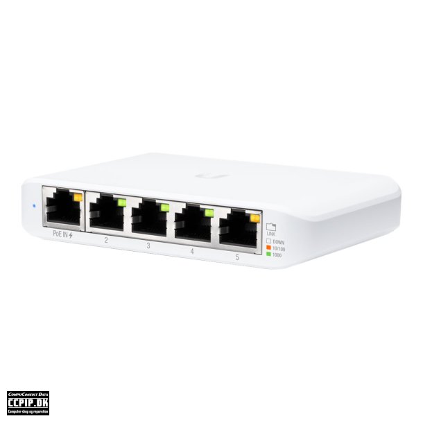 Ubiquiti UniFi Switch USW Flex Mini Switch 5-porte Gigabit  PoE+