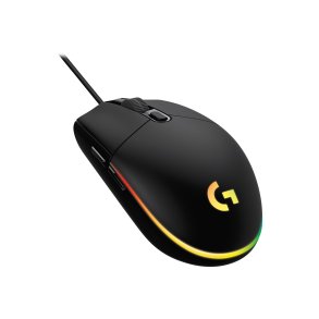 Logitech Gaming Mouse G203 LIGHTSYNC Optisk Kabling Sort