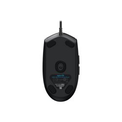 Logitech Gaming Mouse G203 LIGHTSYNC Optisk Kabling Sort