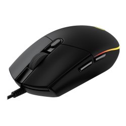 Logitech Gaming Mouse G102 LIGHTSYNC Optisk Kabling Sort