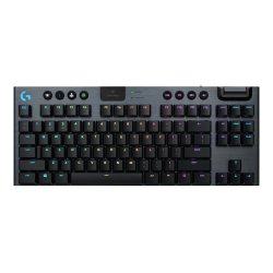 Logitech G915 TKL Tenkeyless LIGHTSPEED Wireless RGB Mechanical Gaming  Tastatur Mekanisk LIGHTSYNC Trdls Nordisk