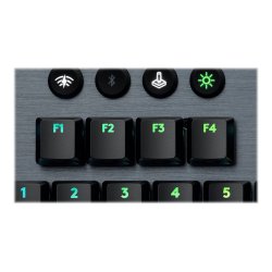 Logitech G915 TKL Tenkeyless LIGHTSPEED Wireless RGB Mechanical Gaming  Tastatur Mekanisk LIGHTSYNC Trdls Nordisk