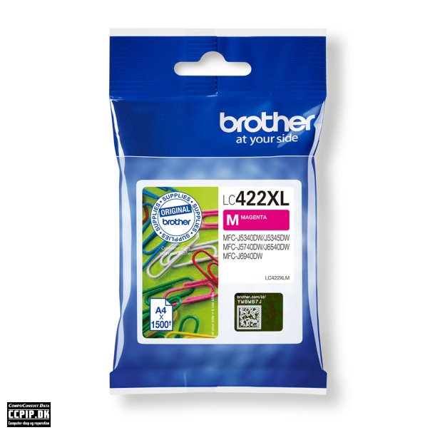 Brother LC 422XLM Magenta 1500 sider